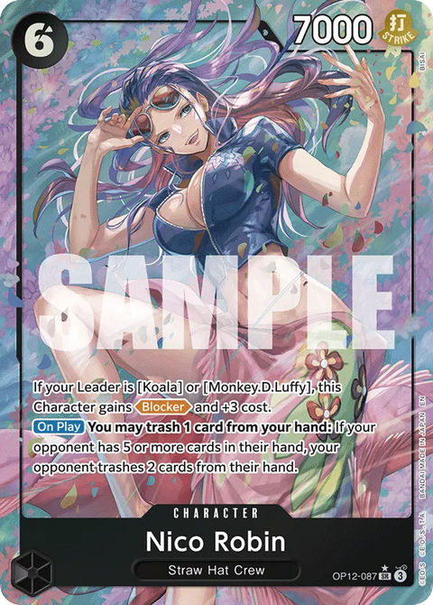 Nico Robin (OP12-087) OP12 Alternate Art (AA)