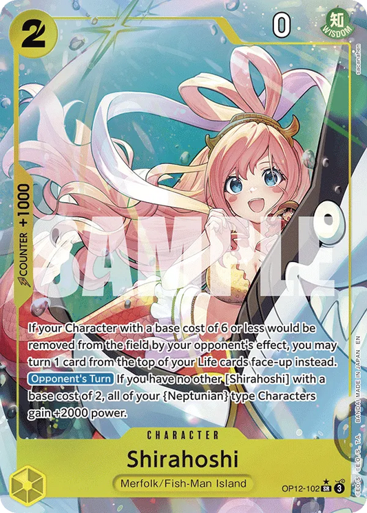 Shirahoshi (OP12-102) OP12 Alternate Art (AA)