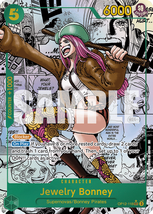 Jewelry Bonney (OP12-118) OP12 Manga Rare
