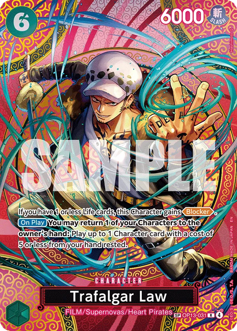Trafalgar Law (OP13-031) OP15-EB04 Special Rare (SP)
