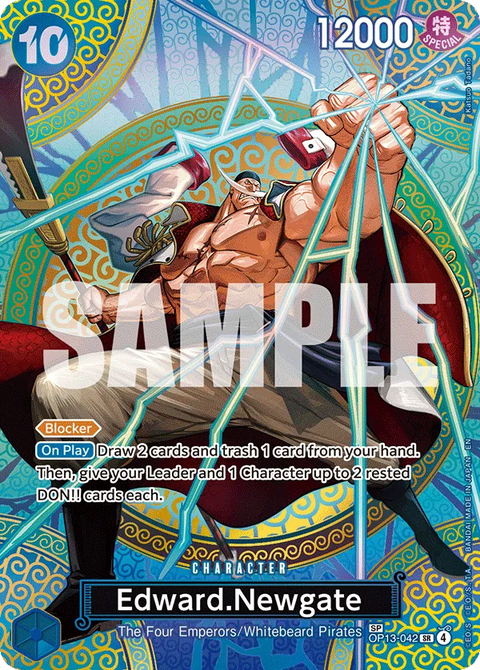 Edward.Newgate (OP13-042) OP15-EB04 Special Rare (SP)