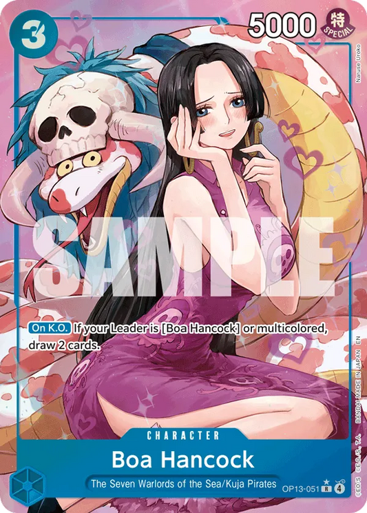 Boa Hancock (OP13-051) OP13 Alternate Art (AA)