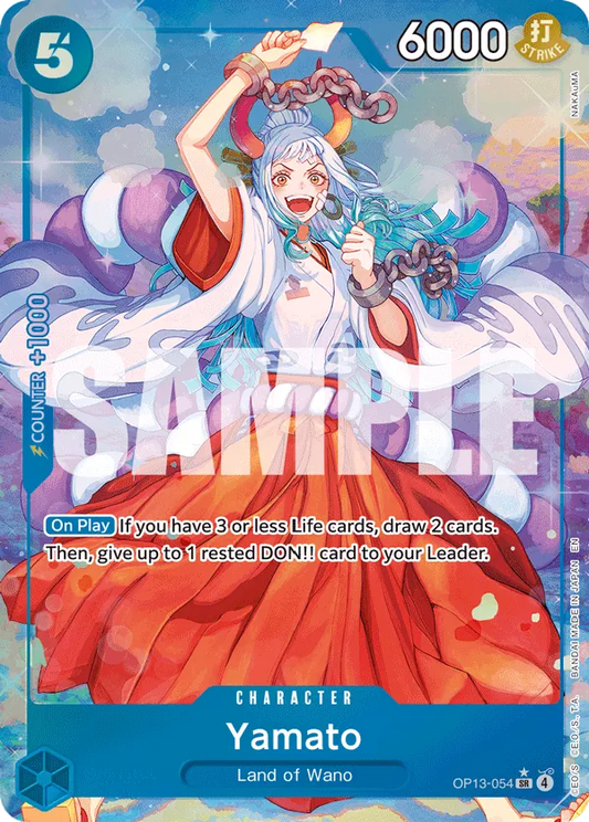 Yamato (OP13-054) OP13 Alternate Art (AA)