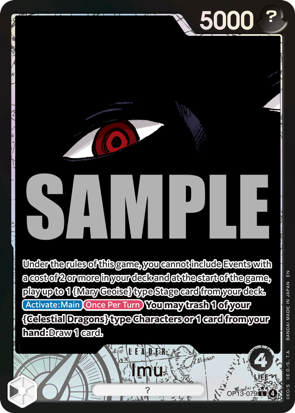 Imu (OP13-079) OP13 Leader Alt Art (AA)