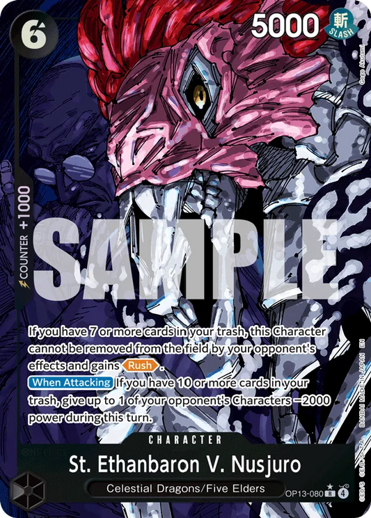 St. Ethanbaron V. Nusjuro (OP13-080) OP13 Alternate Art (AA)