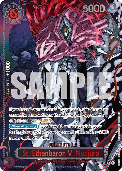 St. Ethanbaron V. Nusjuro (OP13-080) OP13 Special Rare (SP)