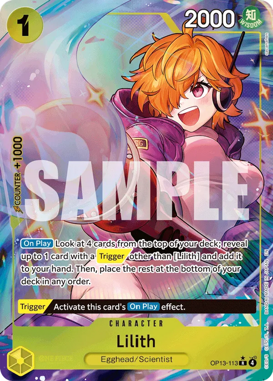 Lilith (OP13-113) OP13 Alternate Art (AA)