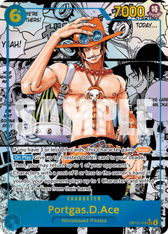 Portgas D. Ace (OP13-119) OP13 Manga Rare