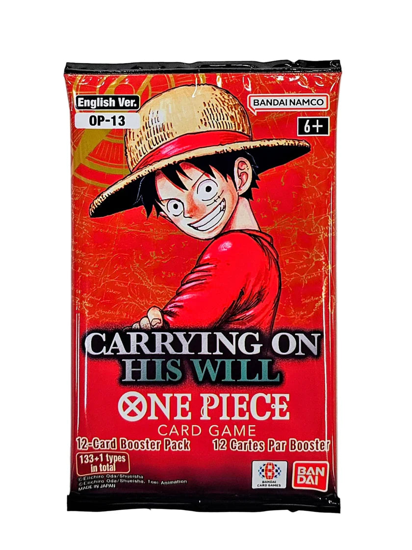 One Piece Carrying on His Will (OP-13) Sealed Case [English]