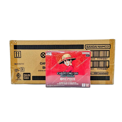 One Piece Carrying on His Will (OP-13) Sealed Case [English]