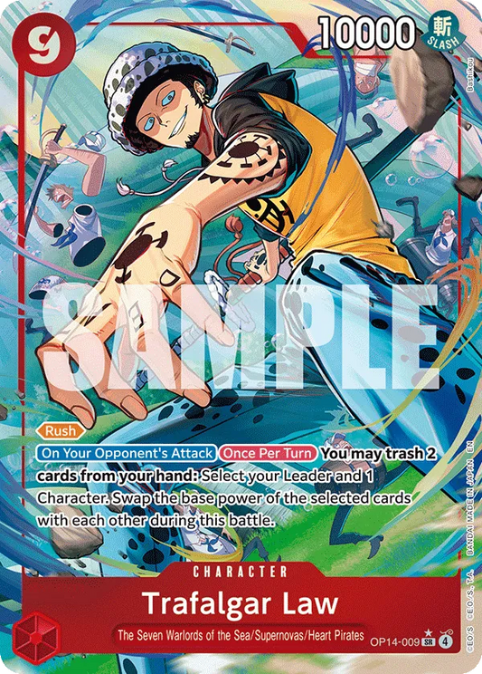 Trafalgar Law (OP14-009) OP14-EB04 Alternate Art (AA)