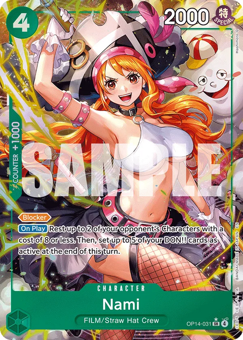 Nami (OP14-031) OP14-EB04 Alternate Art (AA)