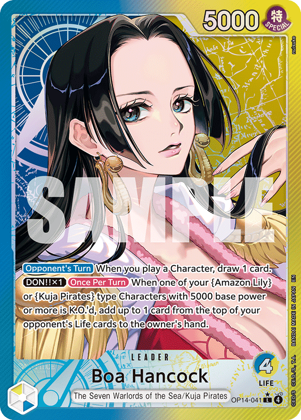 Boa Hancock (OP14-041) OP14-EB04 Leader Alt Art (AA)