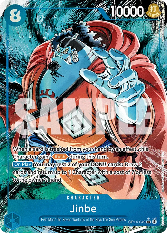 Jinbe (OP14-049) OP14-EB04 Alternate Art (AA)