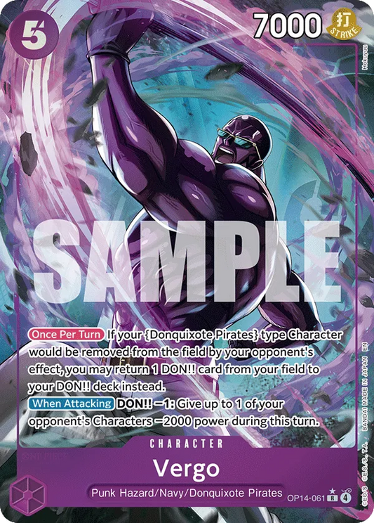 Vergo (OP14-061) OP14-EB04 Alternate Art (AA)