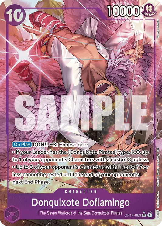 Donquixote Doflamingo (OP14-069) OP14-EB04 Alternate Art (AA)