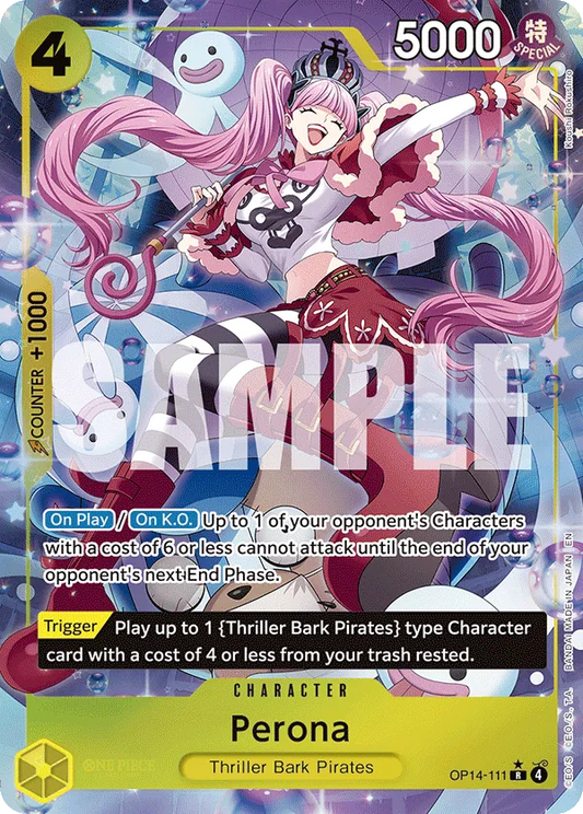 Perona (OP14-111) OP14-EB04 Alternate Art (AA)
