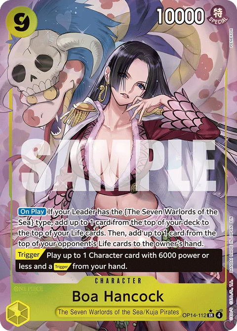 Boa Hancock (OP14-112) OP14-EB04 Alternate Art (AA)