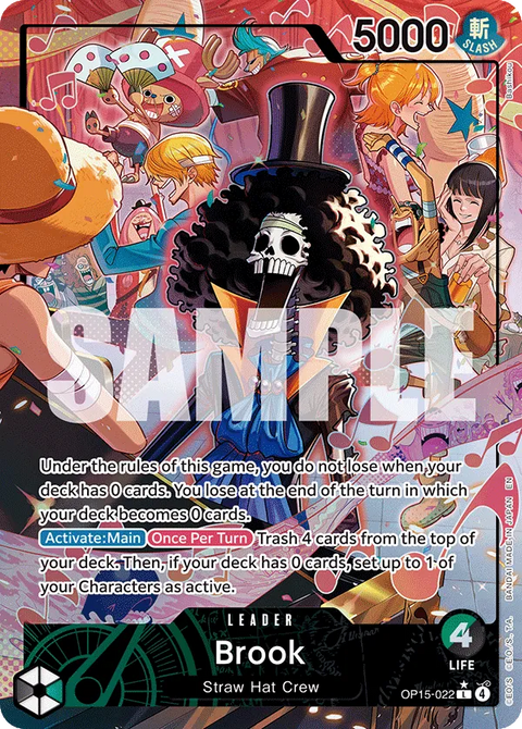 Brook (OP15-022) OP15-EB04 Leader Alt Art