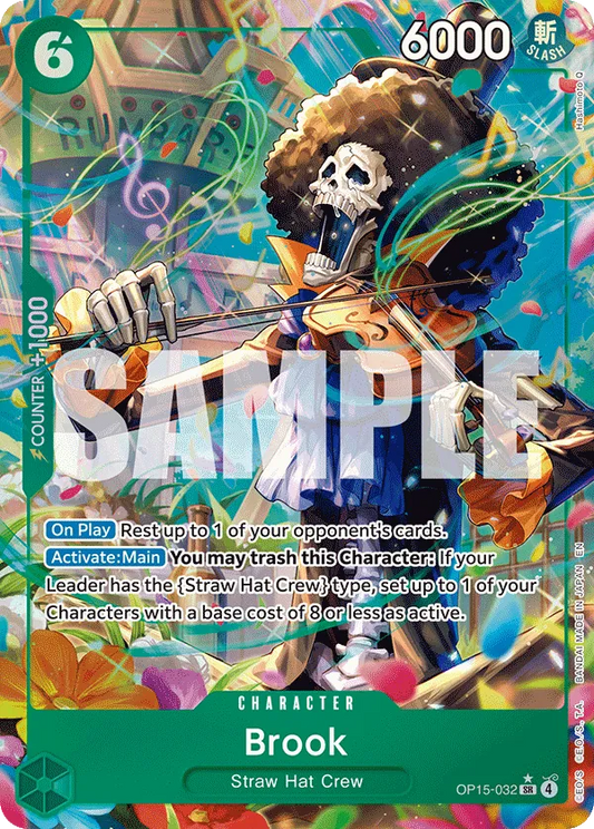 Brook (OP15-032) OP15-EB04 Alternate Art (AA)