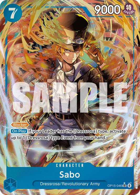 Sabo (OP15-046) OP15-EB04 Alternate Art (AA)