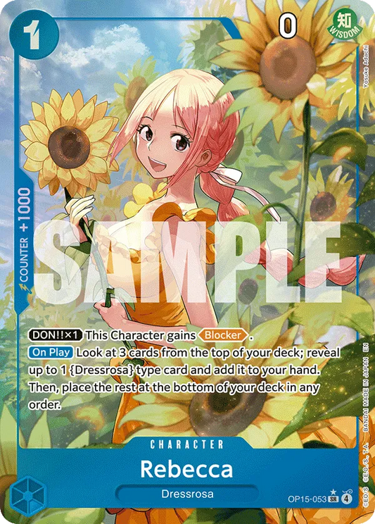 Rebecca (OP15-053) OP15-EB04 Alternate Art (AA)