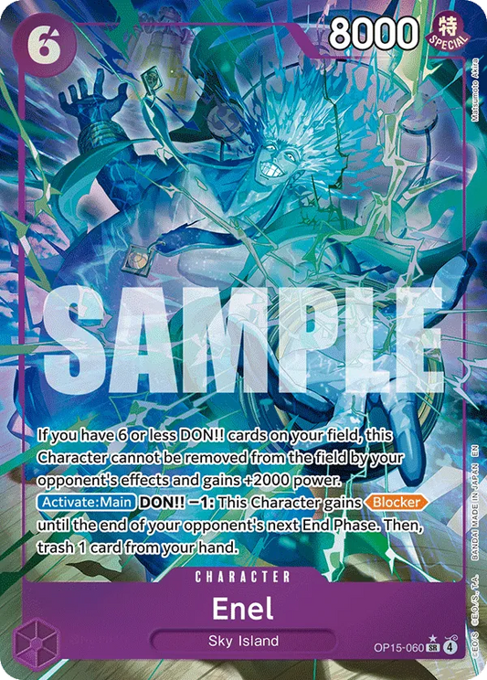 Enel (OP15-060) OP15-EB04 Alternate Art (AA)
