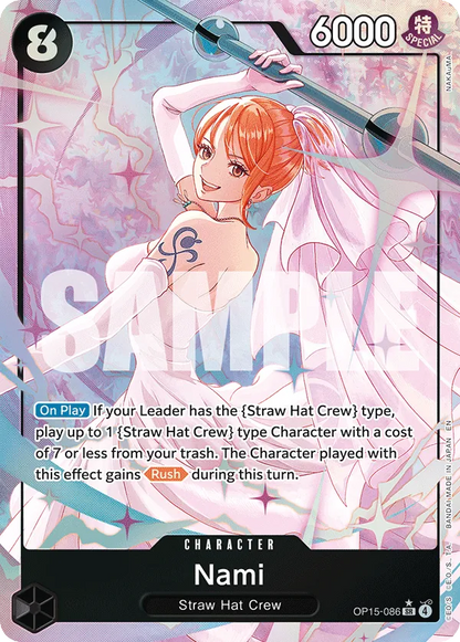Nami (OP15-086) OP15-EB04 Alternate Art (AA)