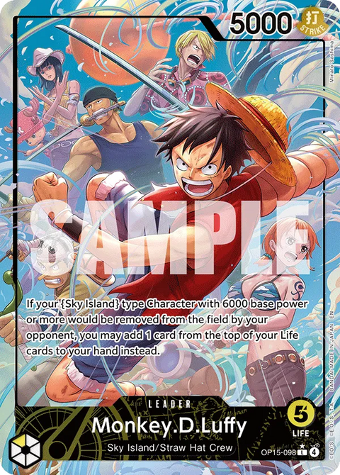 Monkey.D.Luffy (OP15-098) OP15-EB04 Leader Alt Art
