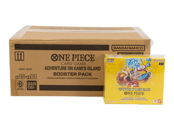 One Piece Adventure on Kami's Island (OP15-EB04) Sealed Case [English]