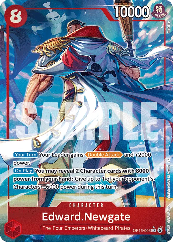 Edward.Newgate (OP16-003) OP16 Alternate Art (AA)