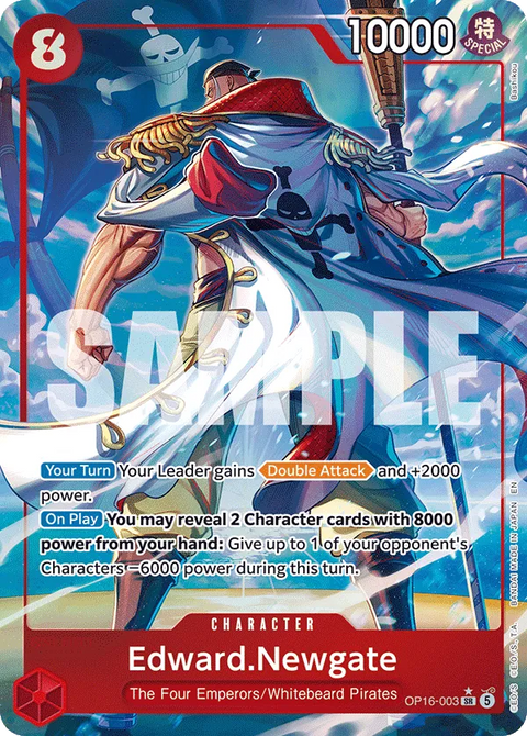 Edward.Newgate (OP16-003) OP16 Alternate Art (AA)