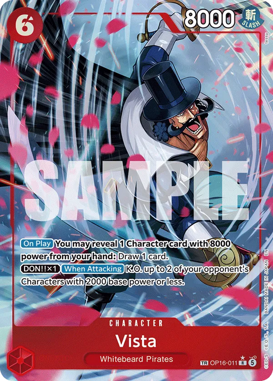 Vista (OP16-011) OP16 Treasure Rare (TR)