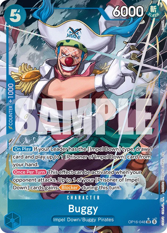 Buggy (OP16-048) OP16 Alternate Art (AA)