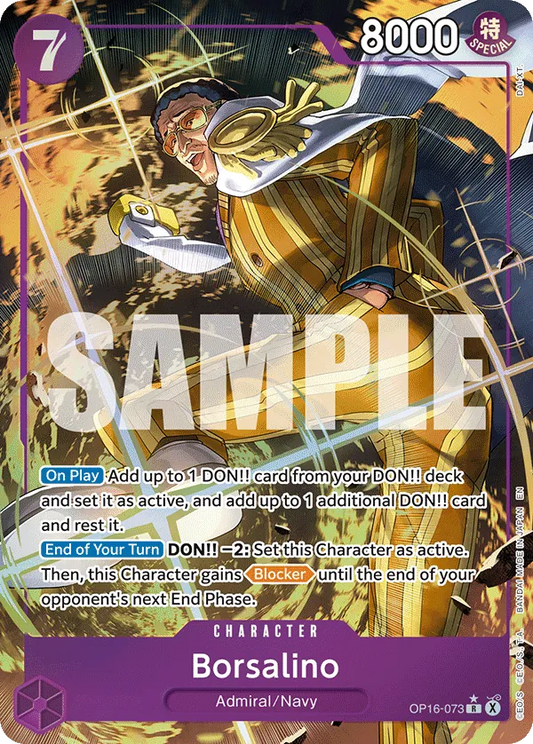 Borsalino (OP16-073) OP16 Alternate Art (AA)