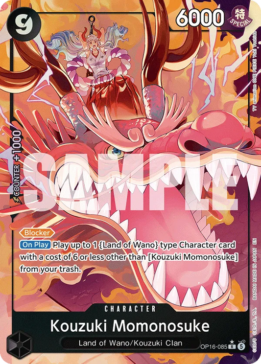 Kouzuki Momonosuke (OP16-085) OP16 Alternate Art (AA)