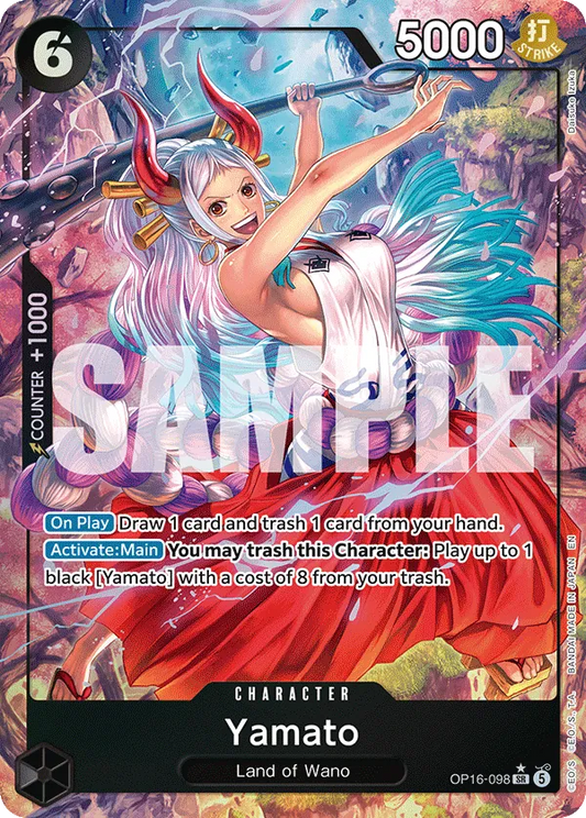 Yamato (OP16-098) OP16 Alternate Art (AA)