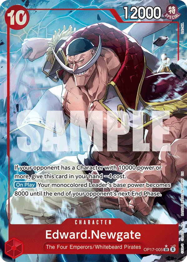 Edward.Newgate (OP17-005) OP17 Alternate Art (AA)