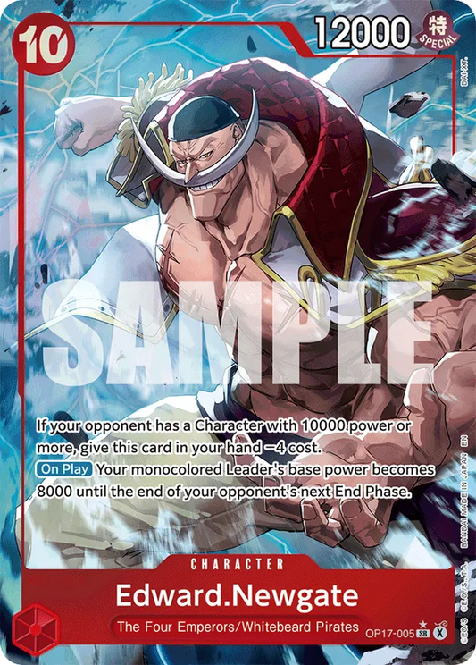 Edward.Newgate (OP17-005) OP17 Alternate Art (AA)