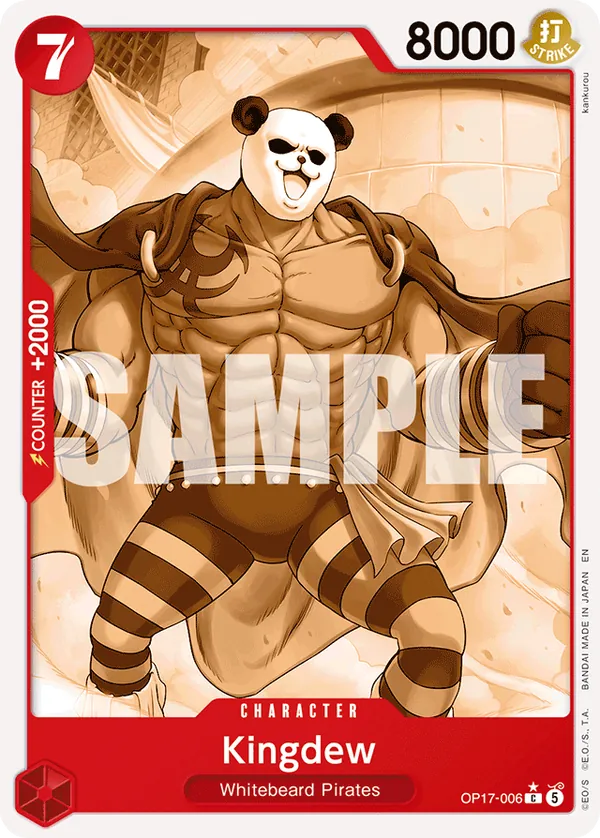 Kingdew (OP17-006) OP17 Alternate Art (AA)