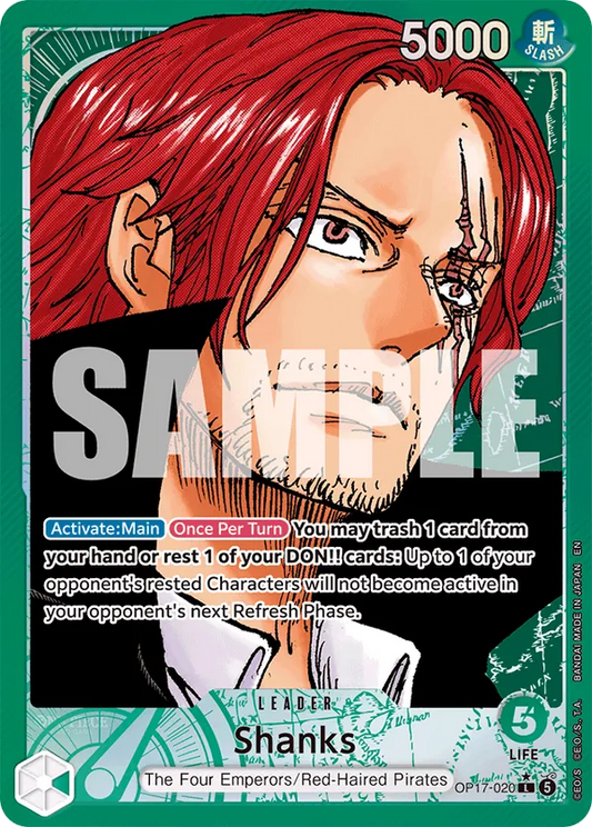 Shanks (OP17-020) OP17 Leader