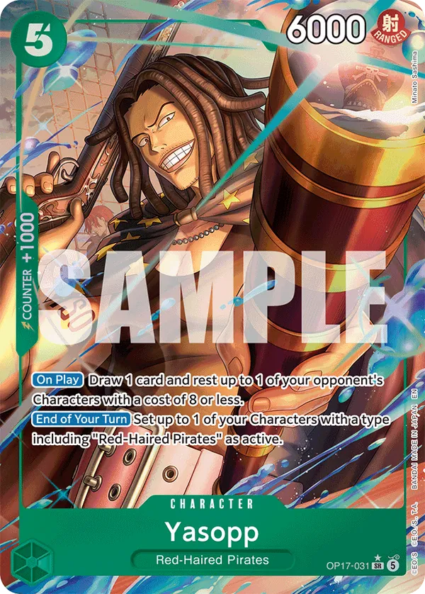 Yasopp (OP17-031) OP17 Alternate Art (AA)