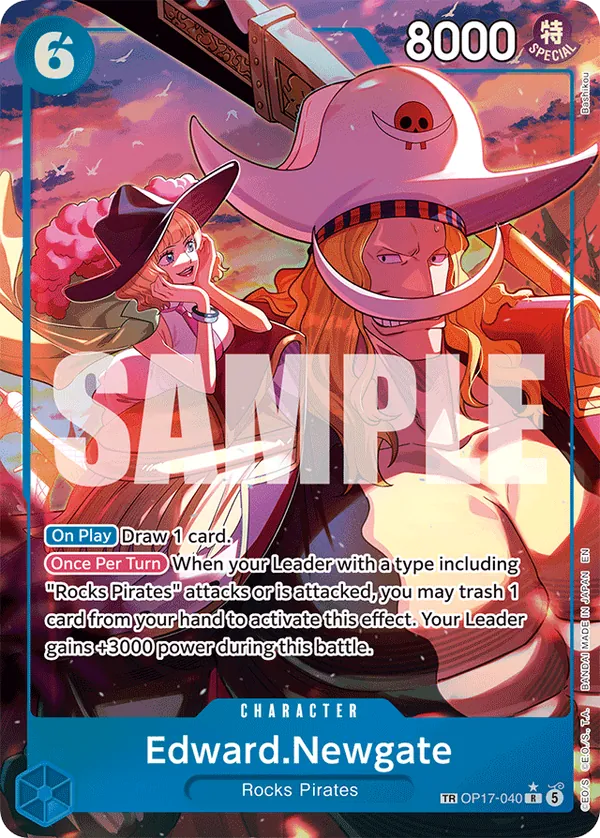 Edward.Newgate (OP17-040) OP17 Treasure Rare (TR)
