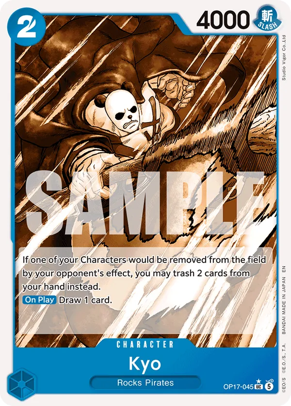 Kyo (OP17-045) OP17 Alternate Art (AA)