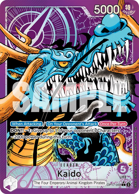 Kaido (OP17-058) OP17 Leader