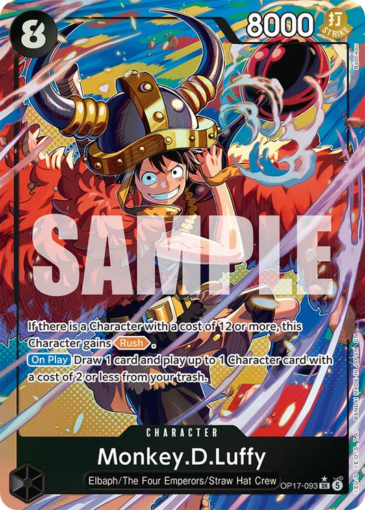 Monkey.D.Luffy (OP17-093) OP17 Alternate Art (AA)