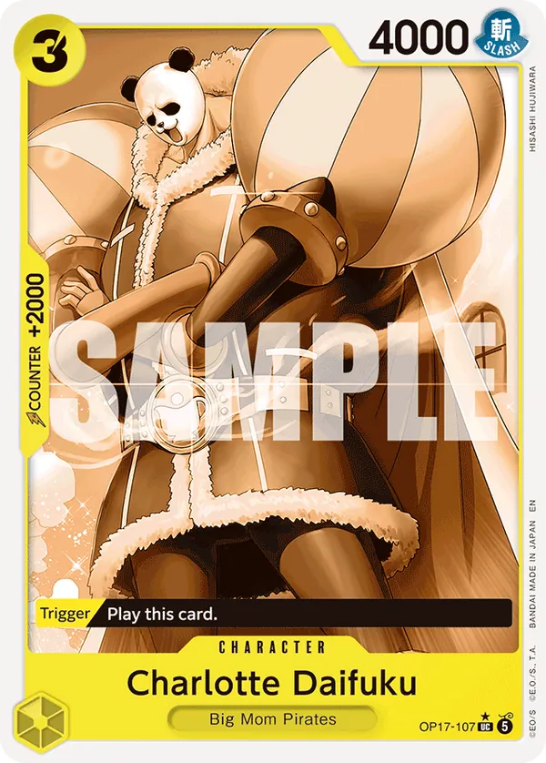 Charlotte Daifuku (OP17-107) OP17 Alternate Art (AA)