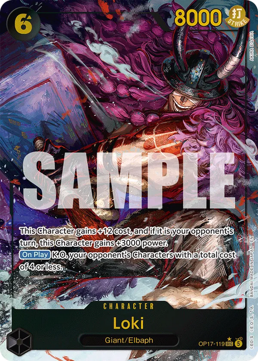 Loki (OP17-119) OP17 Secret Rare (SEC)