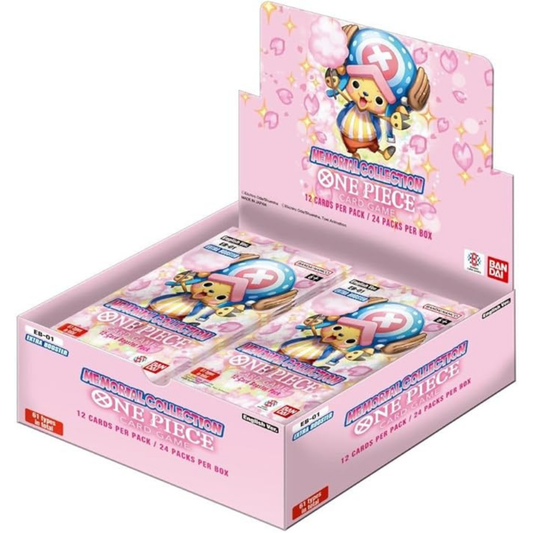 One Piece Memorial Collection Extra Booster (EB-01) Booster Box [English]