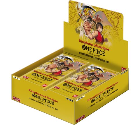 One Piece Kingdom Of Intrigue (OP-04) Booster Box 24 Packs [English]